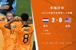 半场-德佩、布林德破门邓弗里斯两助攻 荷兰暂2-0美国